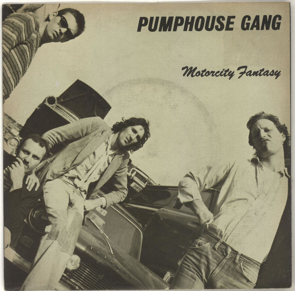 Pumphouse Gang Motor City Fantasy UK 7" vinyl single (7 inch record / 45) FAD1