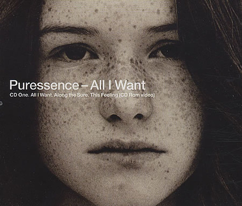 Puressence All I Want UK CD single (CD5 / 5") CID722