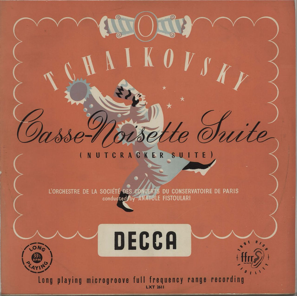 Pyotr Ilyich Tchaikovsky Casse-Noisette Suite, Op. 71 (The Nutcracker) UK vinyl LP album (LP record) LXT2611