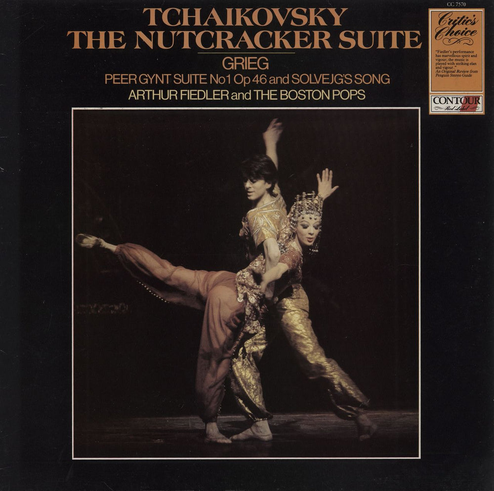 Pyotr Ilyich Tchaikovsky Nutcracker Suite / Peer Gynt Suite No. 1 op. 46 / Solvejg's Song UK vinyl LP album (LP record) CC7570