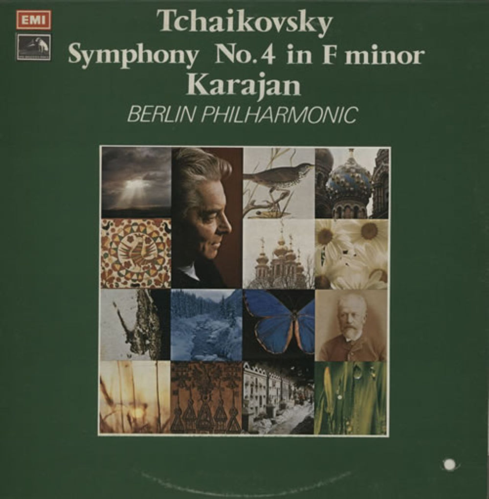 Pyotr Ilyich Tchaikovsky Symphony No. 4 in F Minor Israeli vinyl LP album (LP record) ASD2814