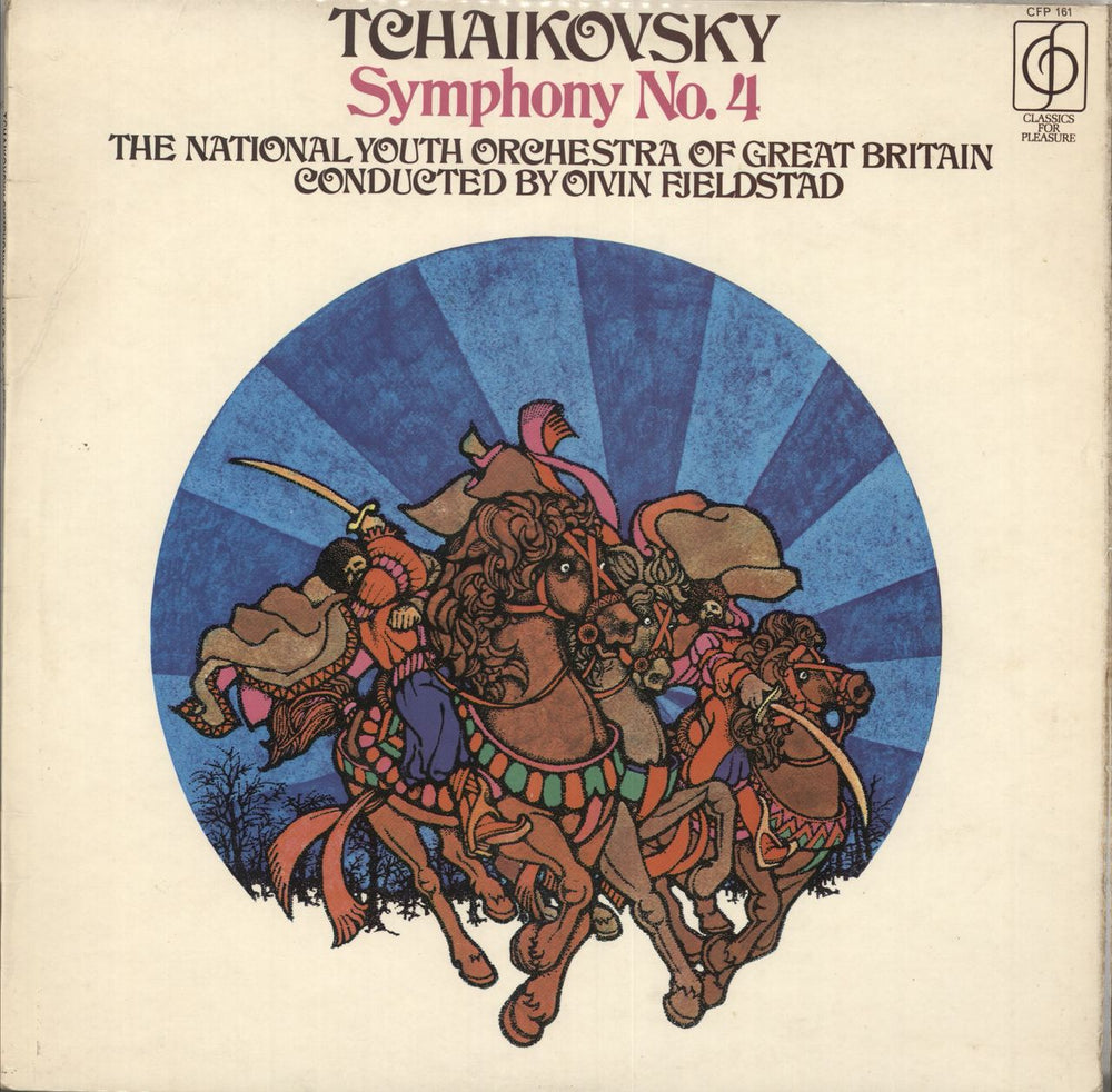 Pyotr Ilyich Tchaikovsky Symphony No. 4 UK vinyl LP album (LP record) Deleted