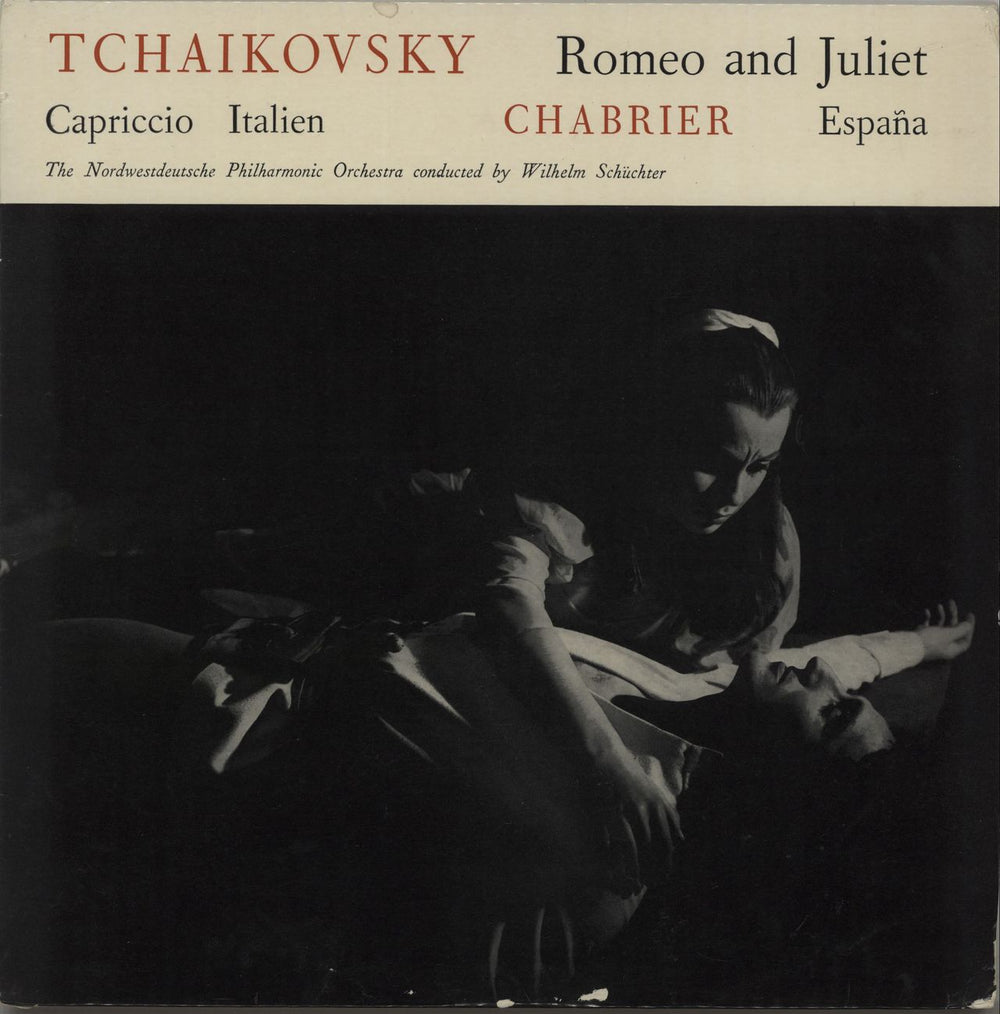 Pyotr Ilyich Tchaikovsky Tchaikovsky: Romeo And Juliet / Chabrier: España UK vinyl LP album (LP record) T54