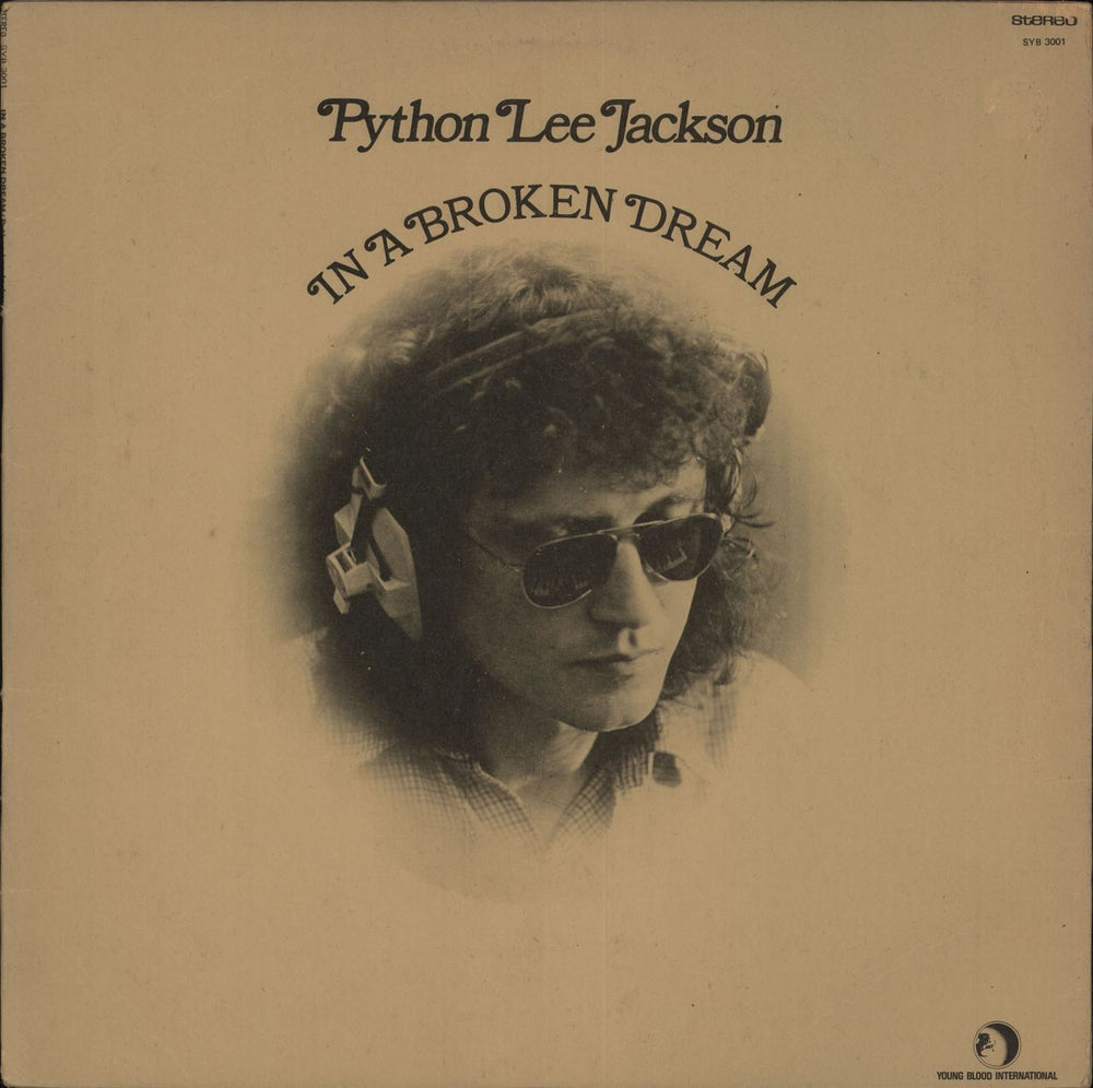 Python Lee Jackson In A Broken Dream UK vinyl LP album (LP record) SYB3001