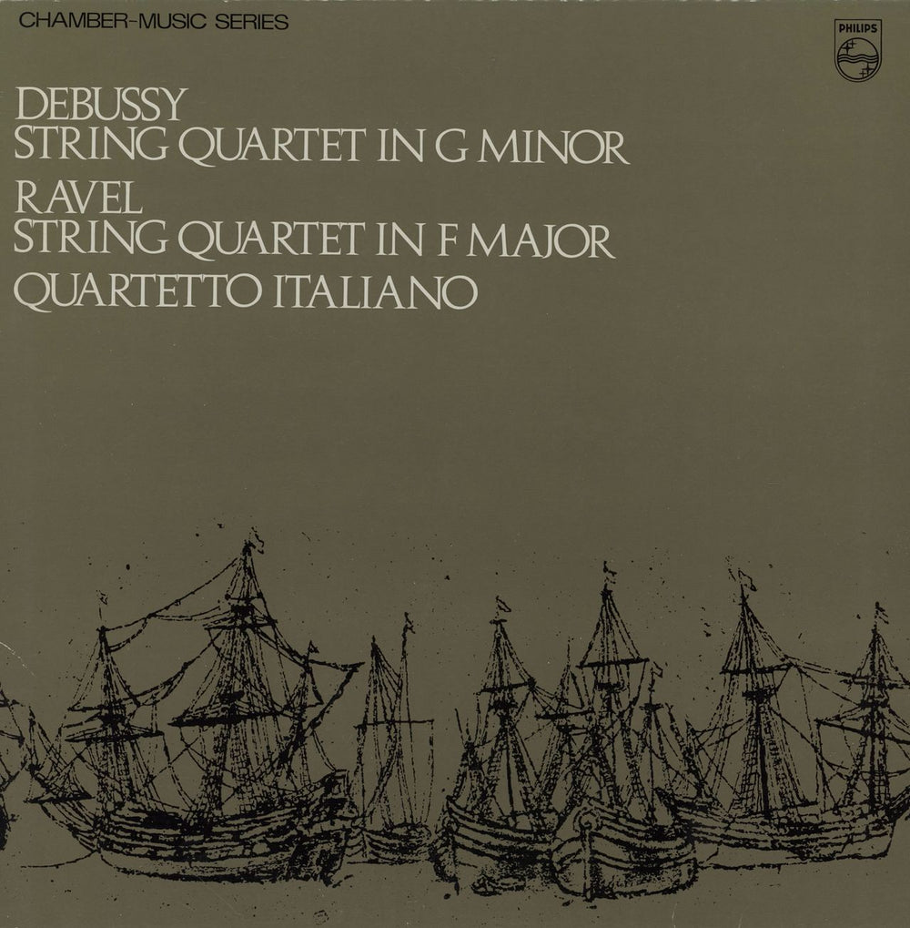 Quartetto Italiano Debussy: String Quartet In G Minor / Ravel: String Quartet In F Major UK vinyl LP album (LP record) SAL3643