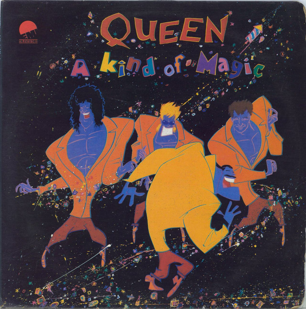 Queen A Kind Of Magic Colombian vinyl LP album (LP record) 111051