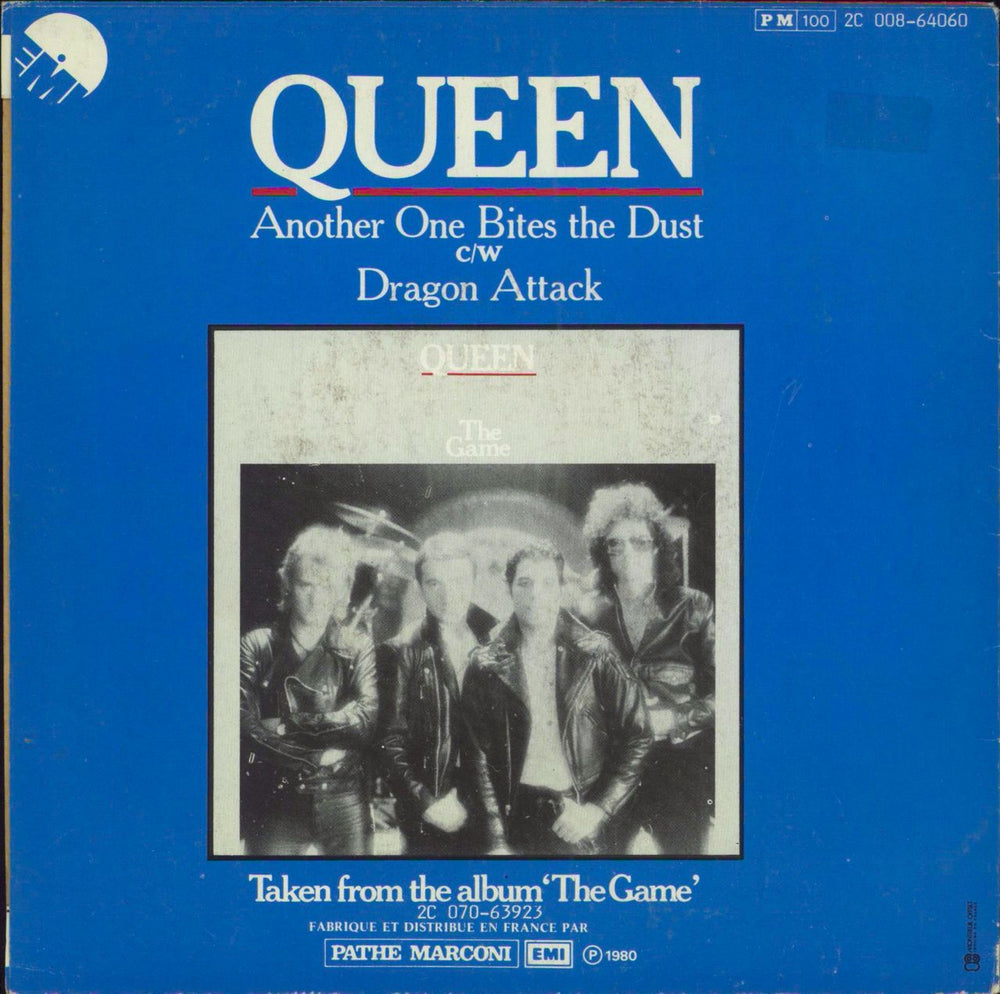 Queen Another One Bites The Dust French 7" vinyl single (7 inch record / 45)