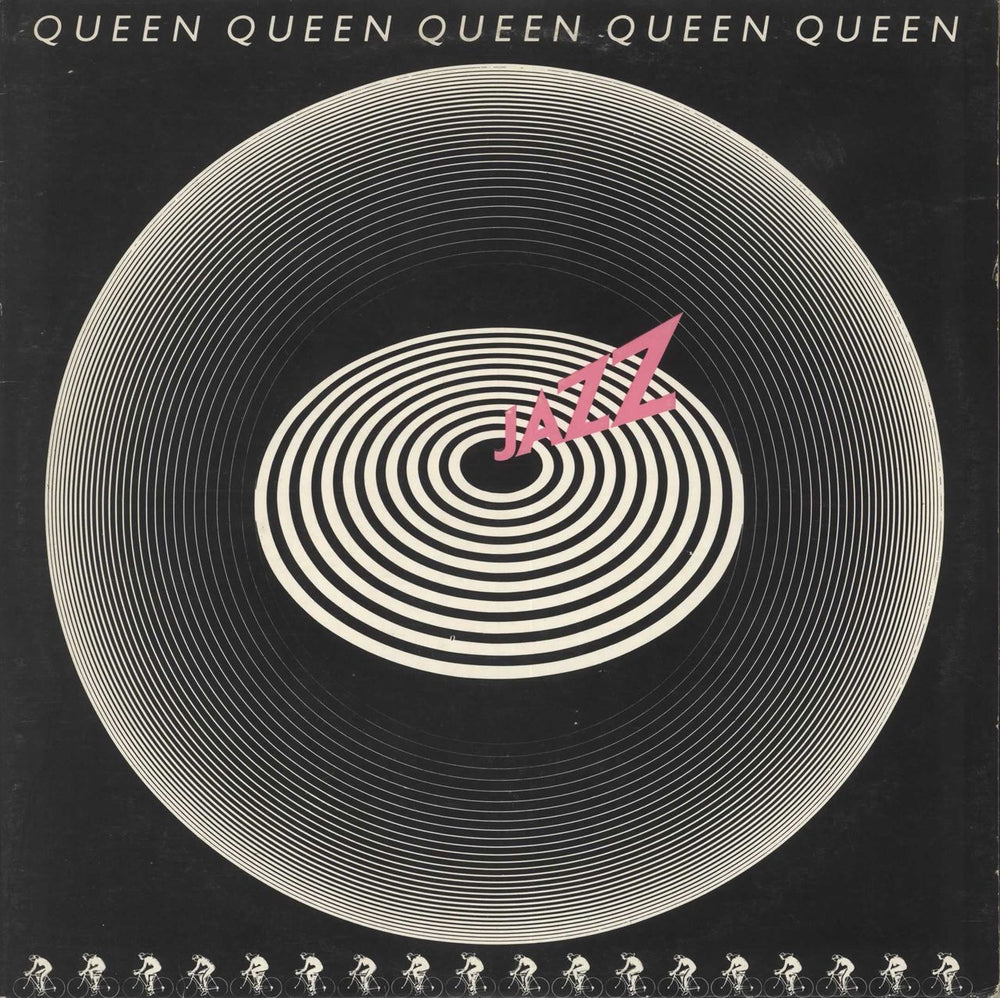 Queen Jazz - 1st + Poster - VG UK vinyl LP album (LP record) EMA788