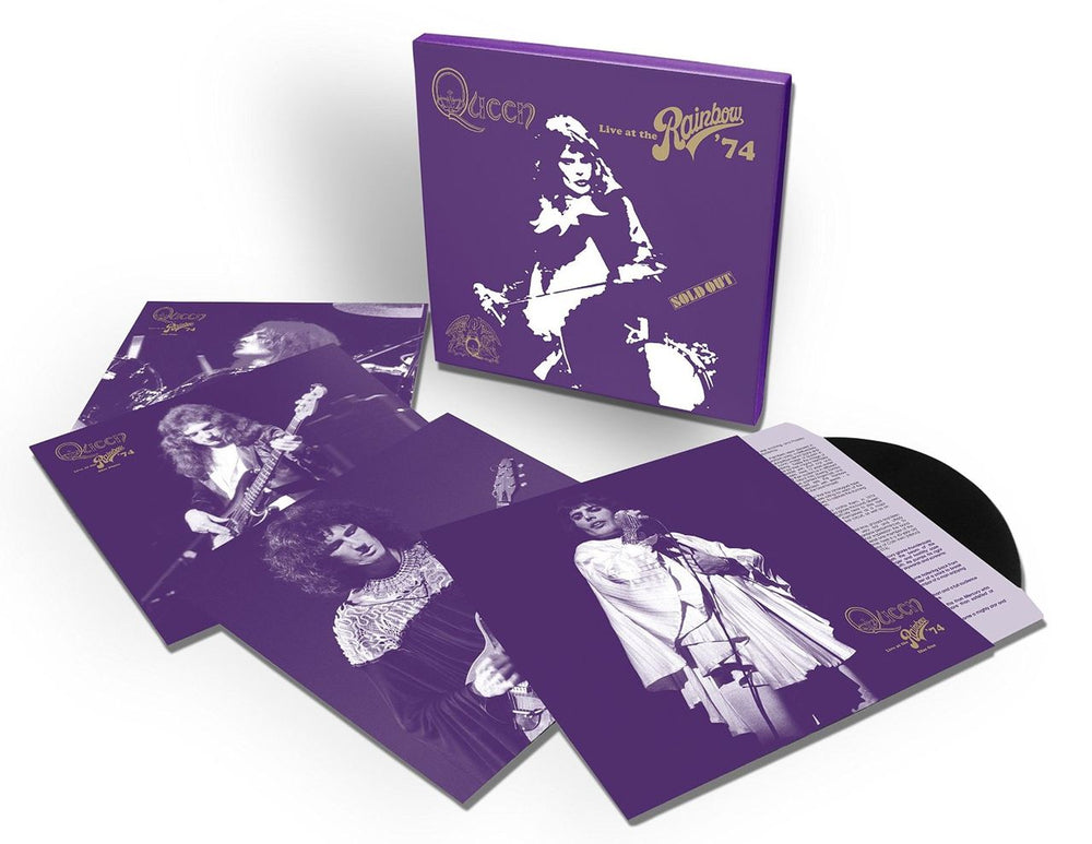 Queen Live At The Rainbow '74 - 180gm Vinyl UK Vinyl Box Set 602537910748