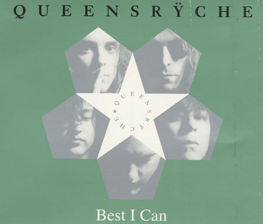 Queensryche Best I Can UK CD single (CD5 / 5") CDMT97