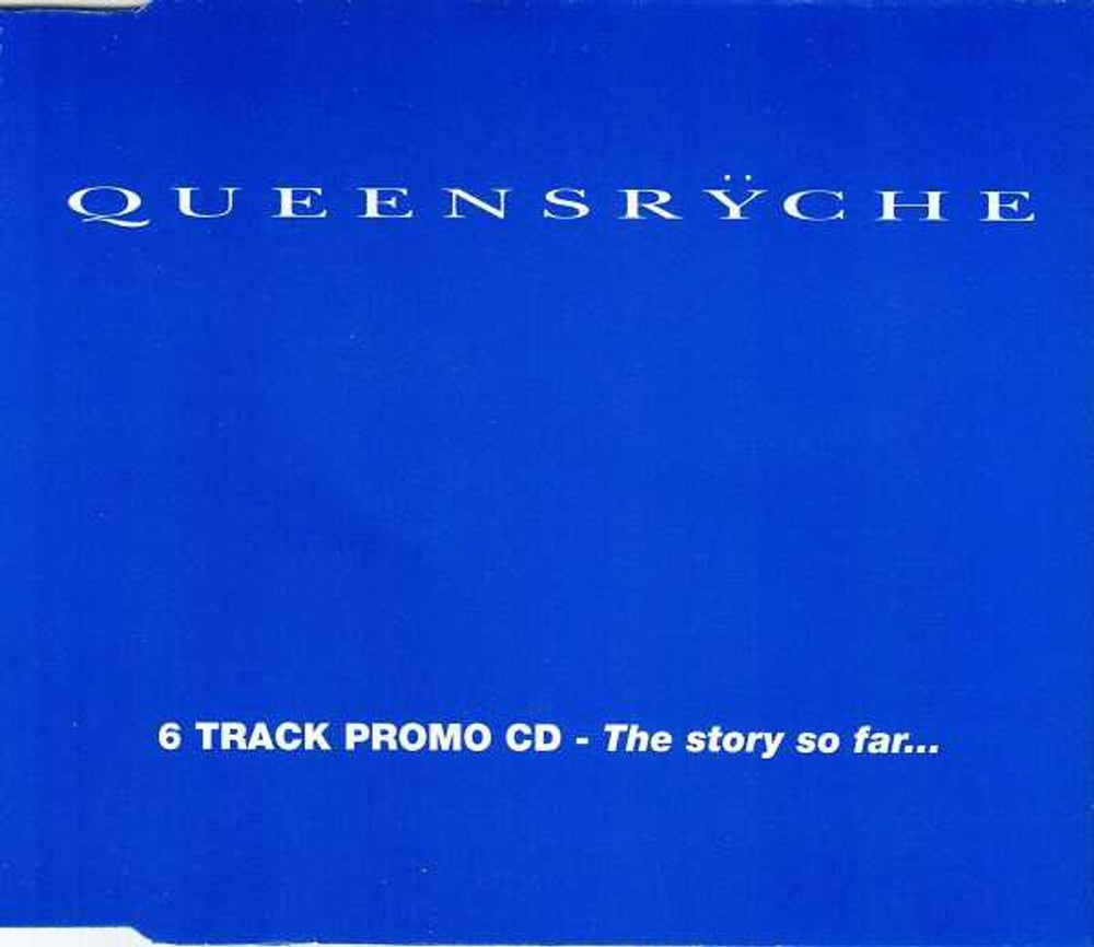 Queensryche CD Sampler - The Story So Far... UK Promo CD album (CDLP) CDRYCHE1