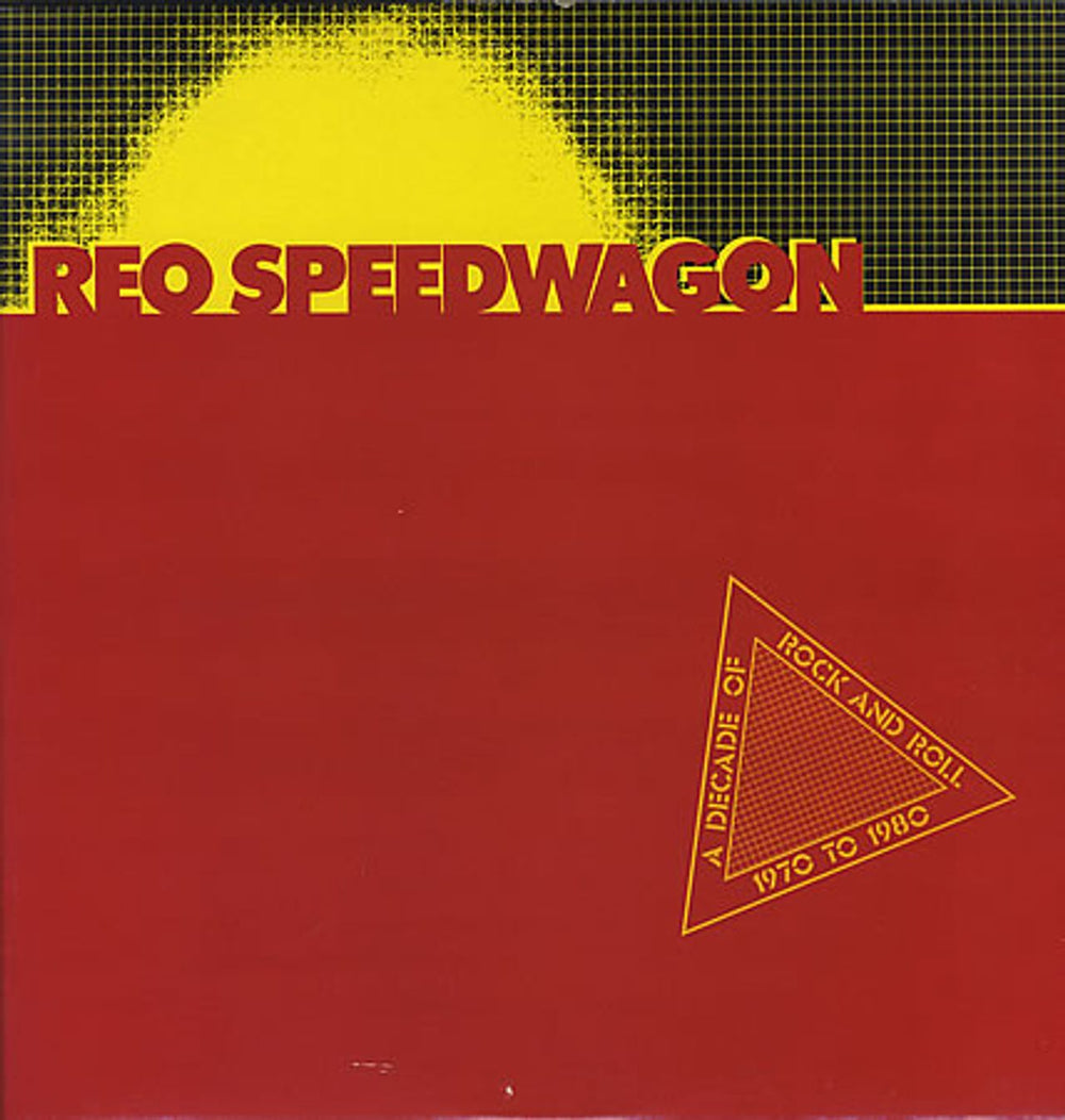 R.E.O. Speedwagon A Decade Of Rock & Roll 1970-1980 UK 2-LP vinyl record set (Double LP Album) EPC22131