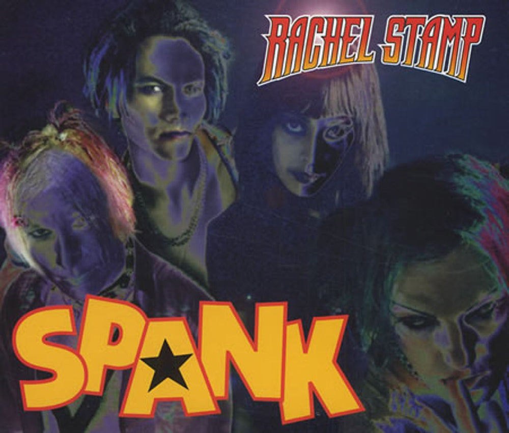 Rachel Stamp Spank UK CD single (CD5 / 5") CRRS001