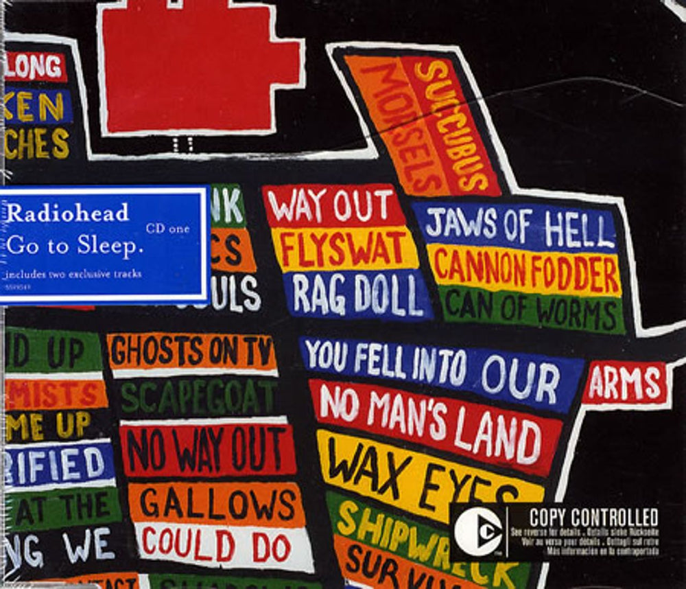 Radiohead Go To Sleep UK 2-CD single set (Double CD single) R-H2SGO253895