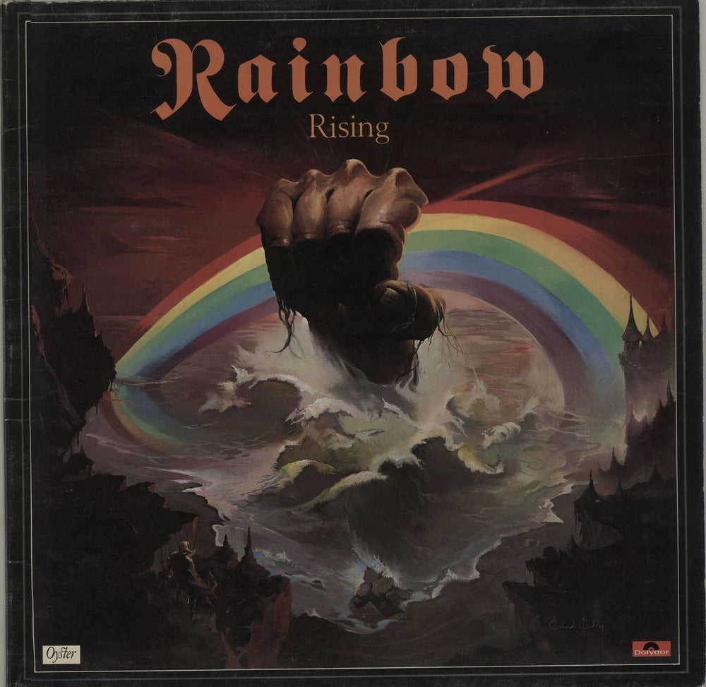 Rainbow Rainbow Rising - 2nd UK vinyl LP album (LP record) 2490137