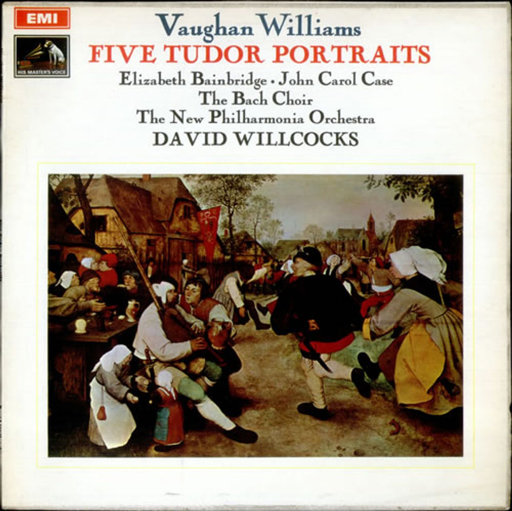 Ralph Vaughan Williams Five Tudor Portraits UK vinyl LP album (LP record) ASD2489