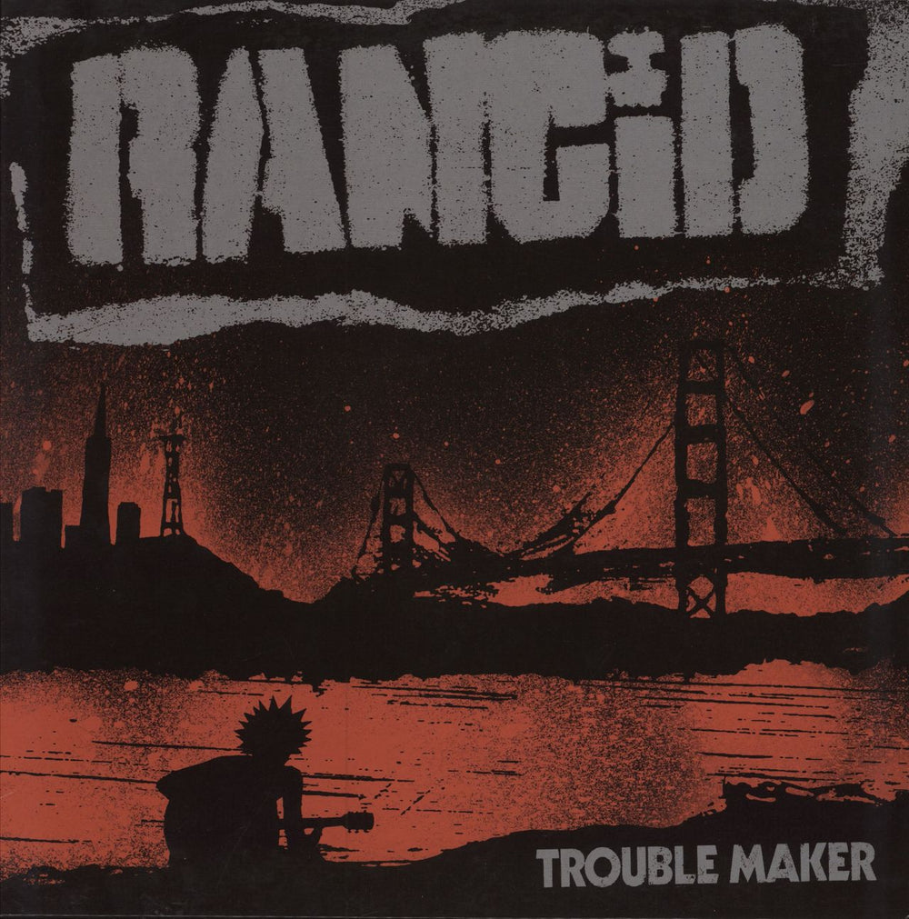 Rancid Trouble Maker Dutch vinyl LP album (LP record) 7465-1