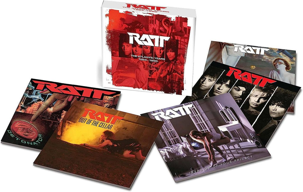 Ratt The Atlantic Years 1984-1990 - Sealed Box Set UK CD Album Box Set 538680110