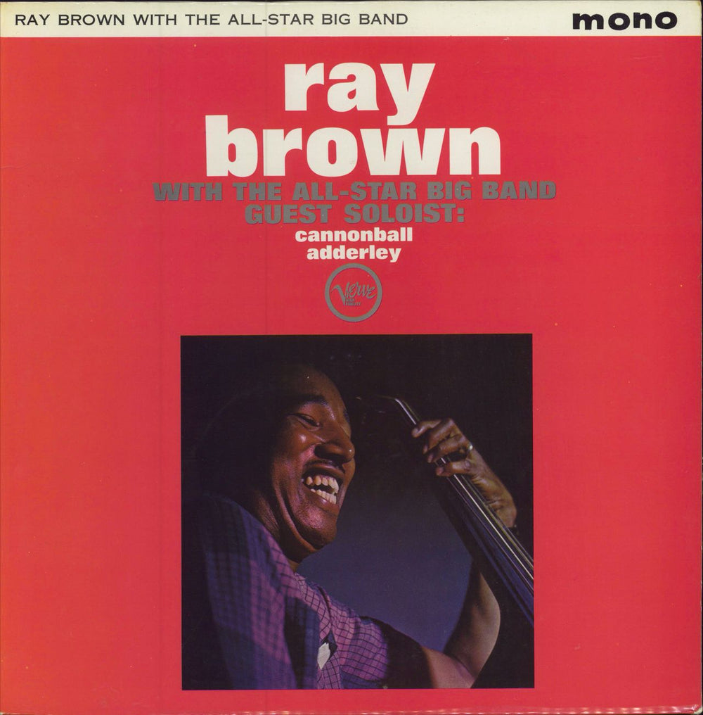 Ray Brown Ray Brown With The All-Star Big Band UK vinyl LP album (LP record) VLP9011