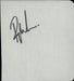 Ray Wilson Page From An Autograph Book UK memorabilia AUTOGRAPH