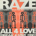 Raze All 4 Love (Break For Love 1990) UK 12" vinyl single (12 inch record / Maxi-single) CHAMP12228