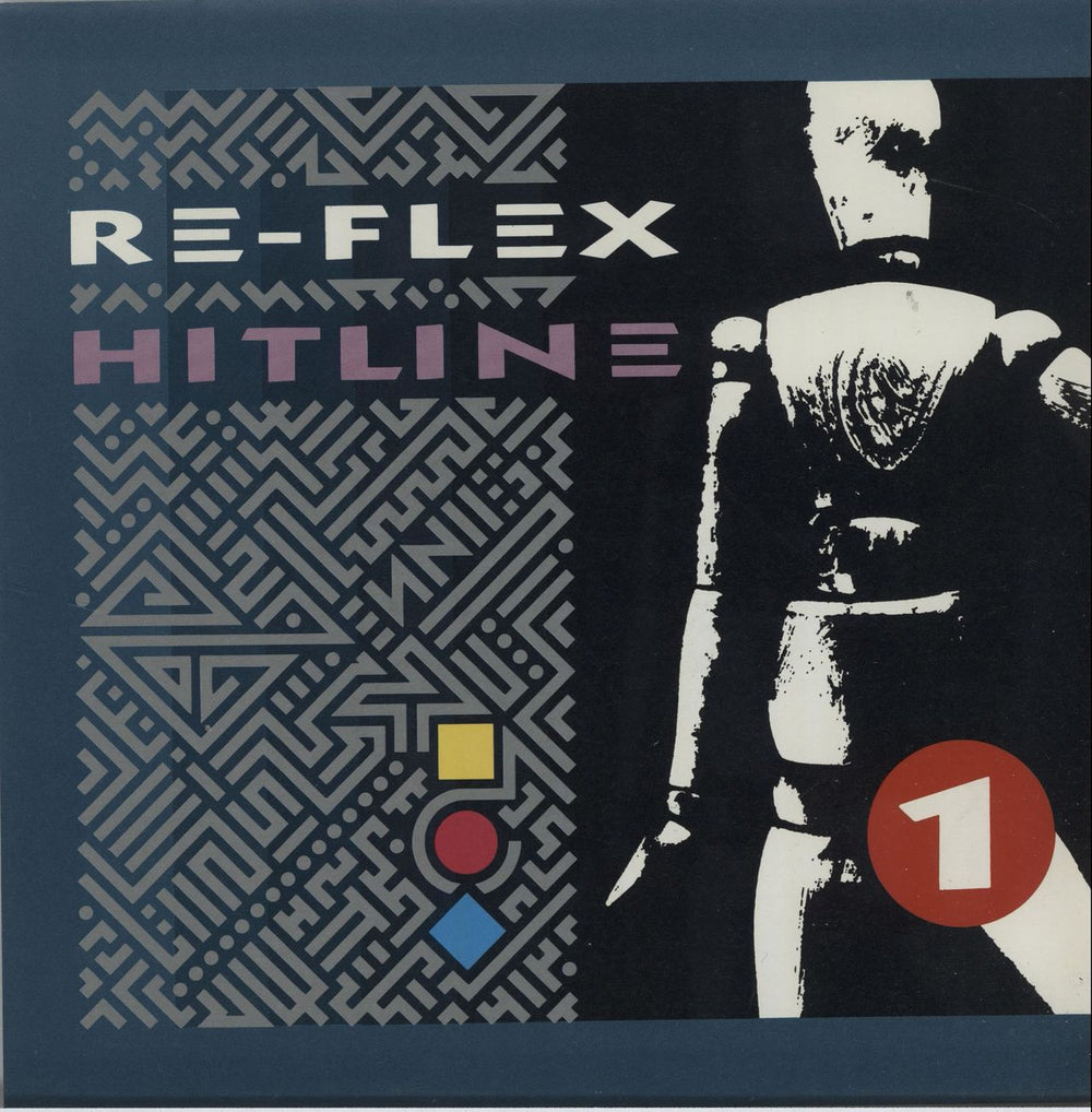 Re-Flex Hitline UK 7" vinyl single (7 inch record / 45) FLEX1