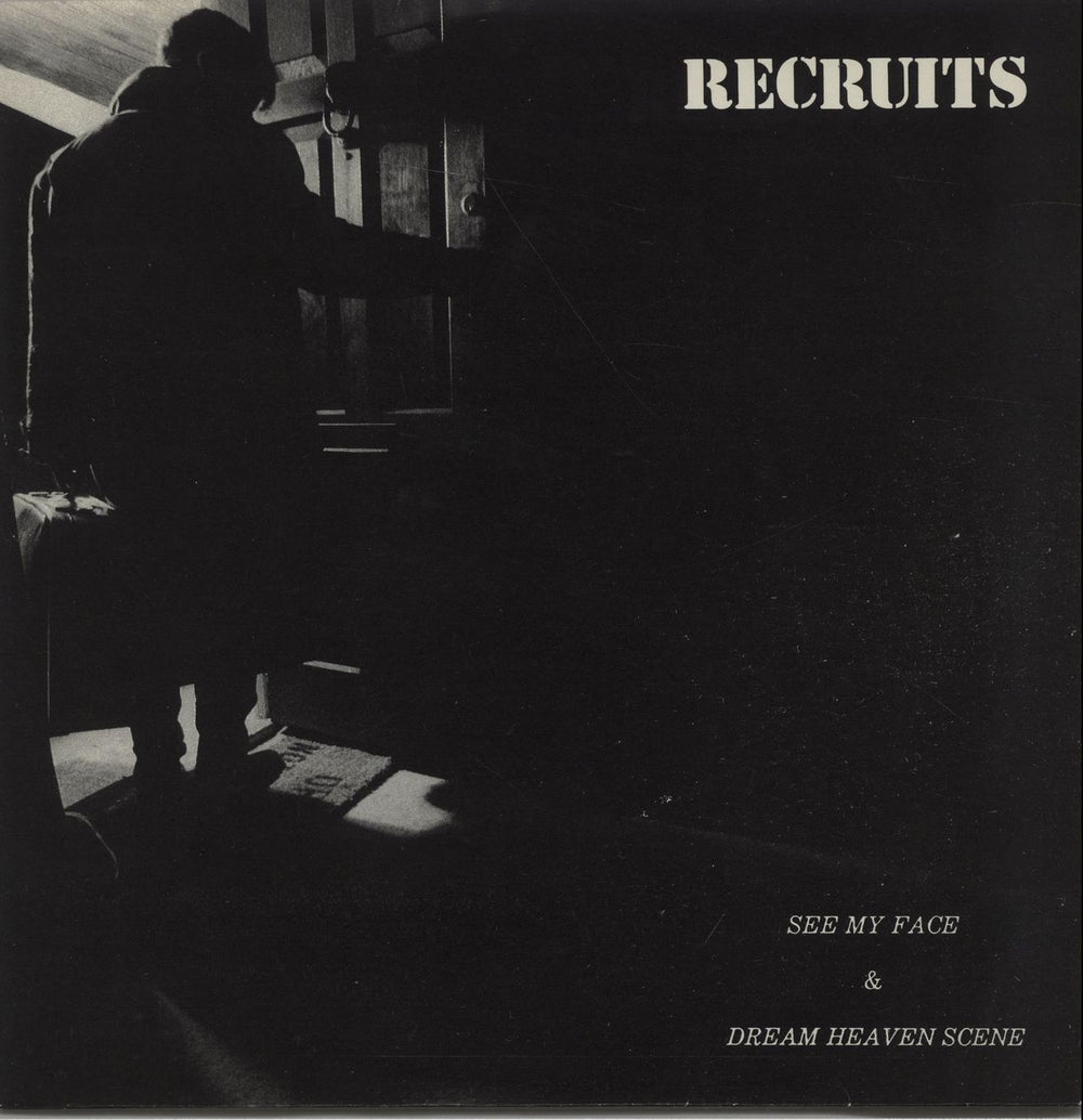 Recruits See My Face & Dream Heaven Scene - Autographed UK 7" vinyl single (7 inch record / 45) RE2/SRT 9KS 1994