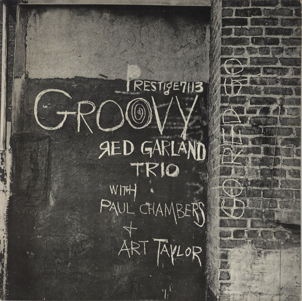 Red Garland Groovy US vinyl LP album (LP record) OJC-061