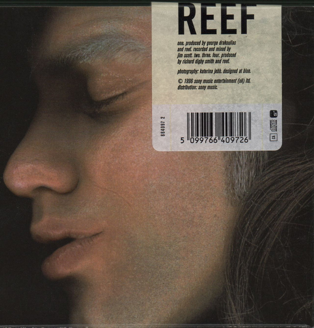 Reef Come Back Brighter UK CD single (CD5 / 5") 664097-2