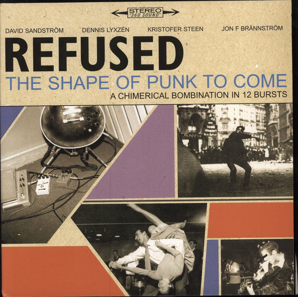 Refused The Shape of Punk To Come - Clear Vinyl - RSD 2012 UK 2-LP vinyl record set (Double LP Album) 6981-1