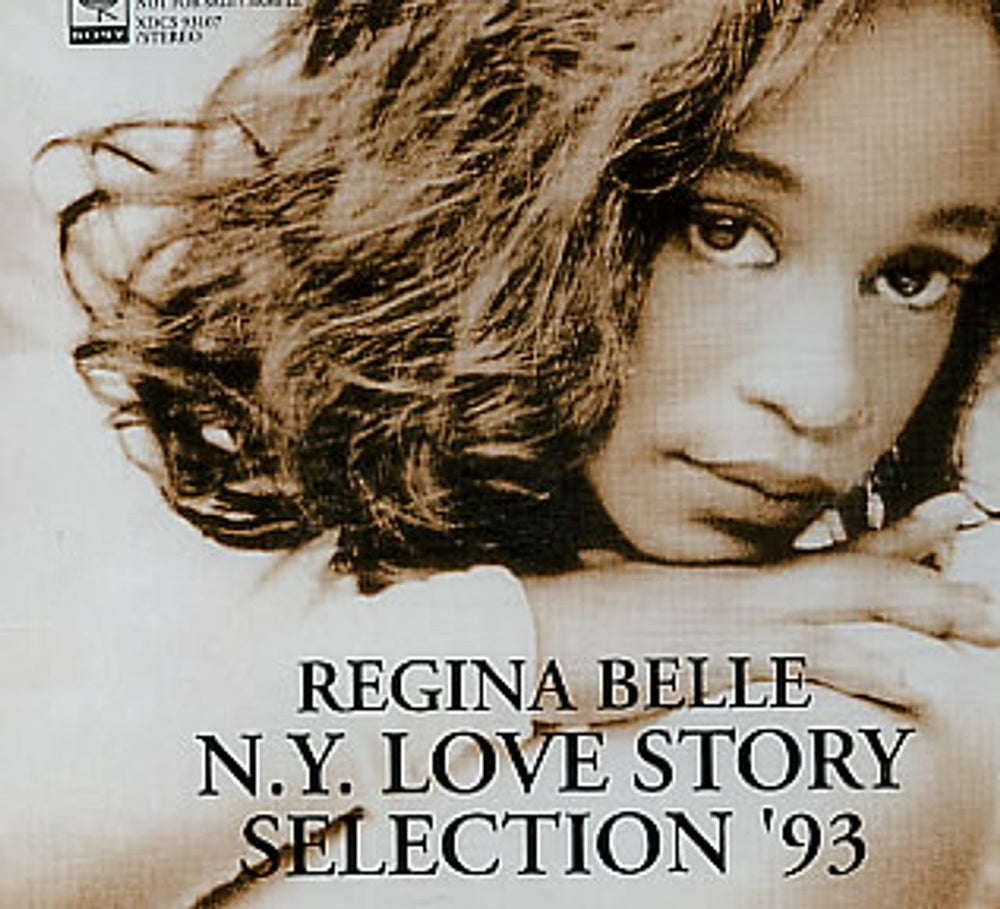 Regina Belle N.Y. Love Story Selection '93 Japanese Promo CD album (CDLP) XDCS-910