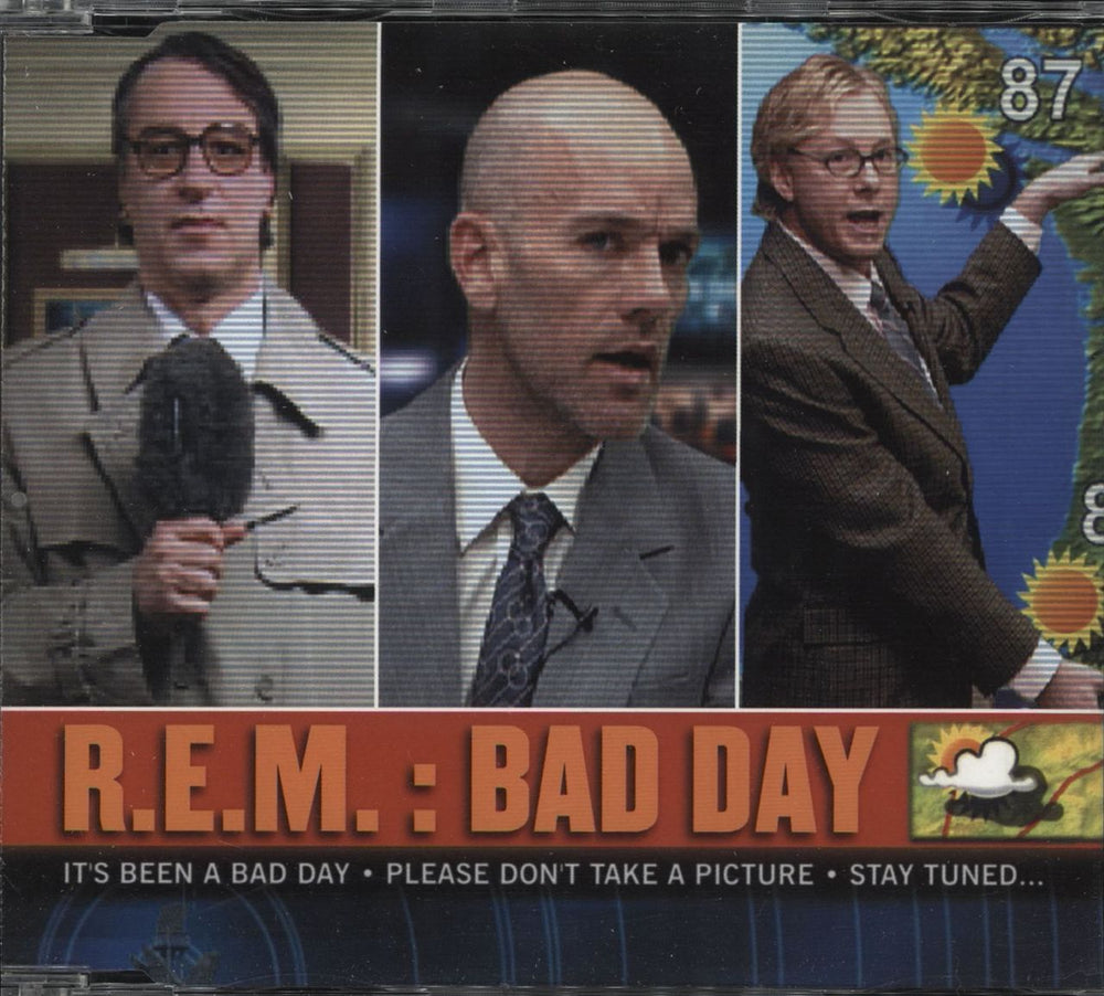 REM Bad Day - CD2 UK CD single (CD5 / 5") W624CD2