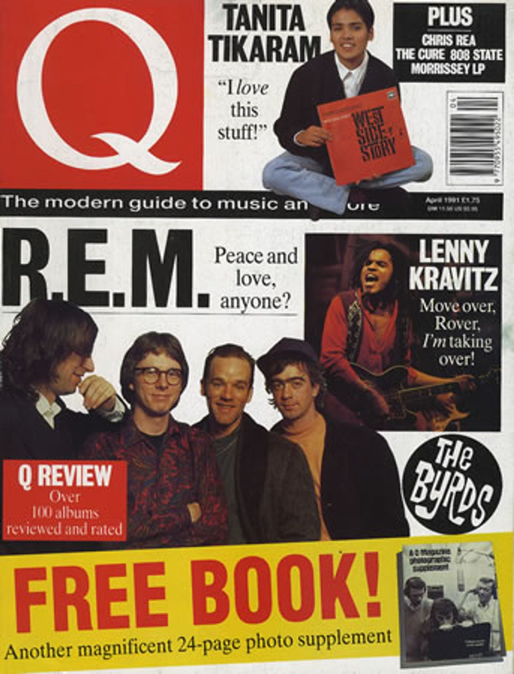 REM Q Magazine UK magazine APRIL 1991