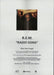 REM Radio Song + 'Our Price' Promo Poster UK 12" vinyl single (12 inch record / Maxi-single) REM12RA567117