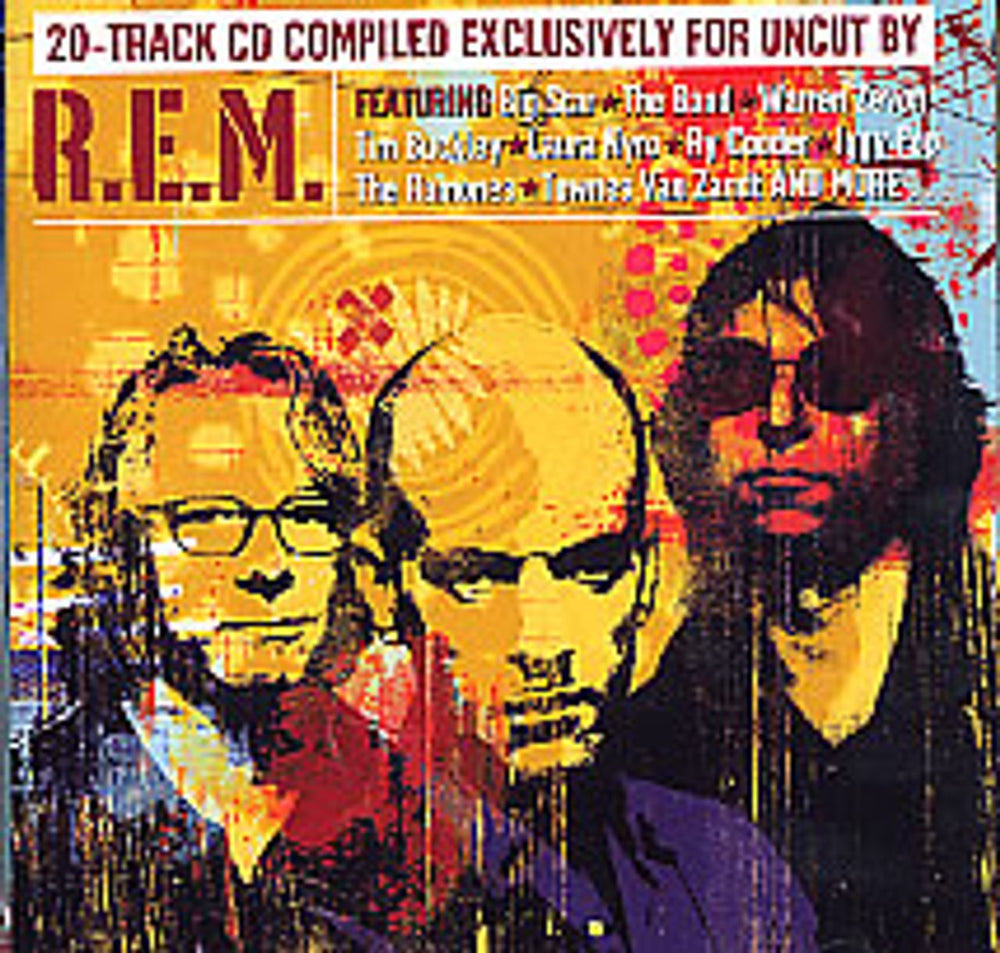 REM Strange Currencies US CD album (CDLP) UNCUT200311