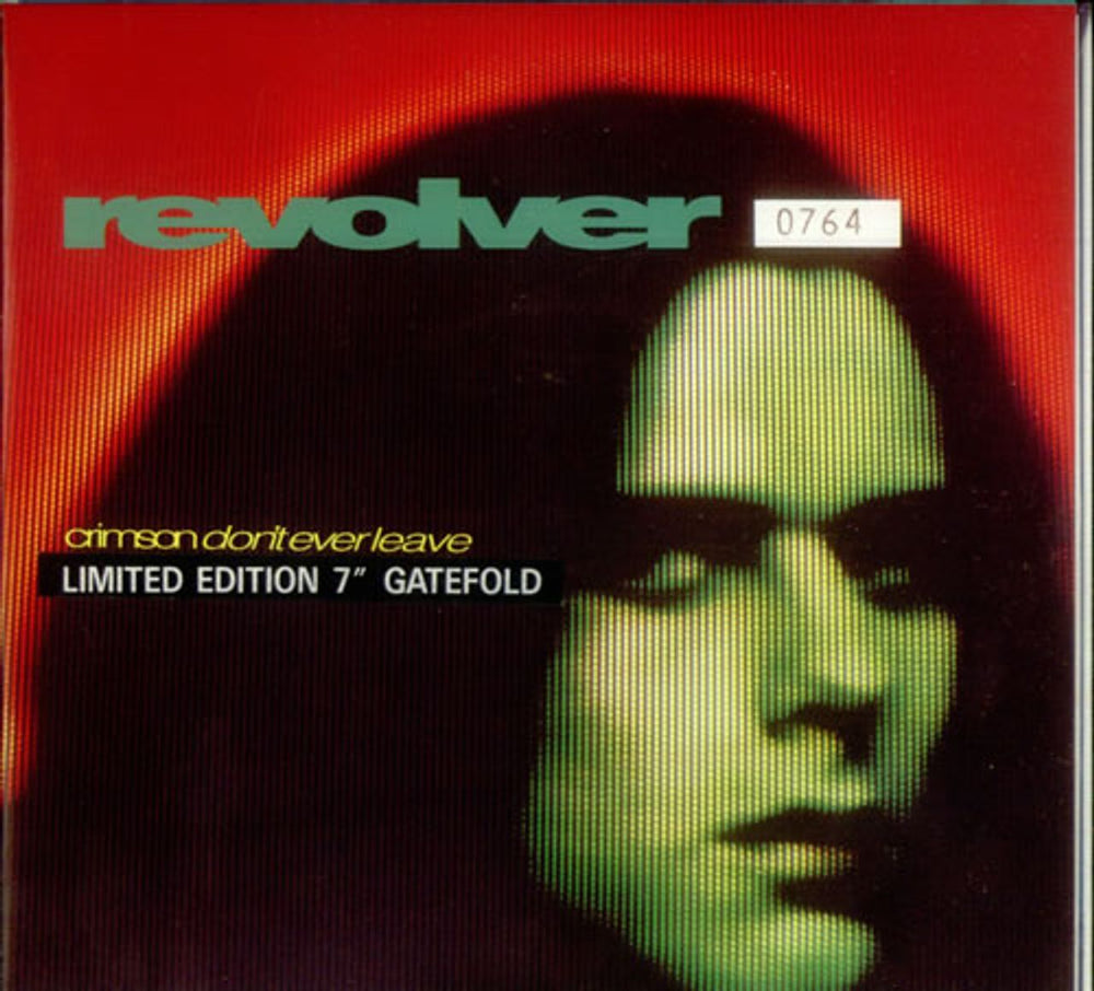 Revolver Crimson UK 7" vinyl single (7 inch record / 45) HUT9