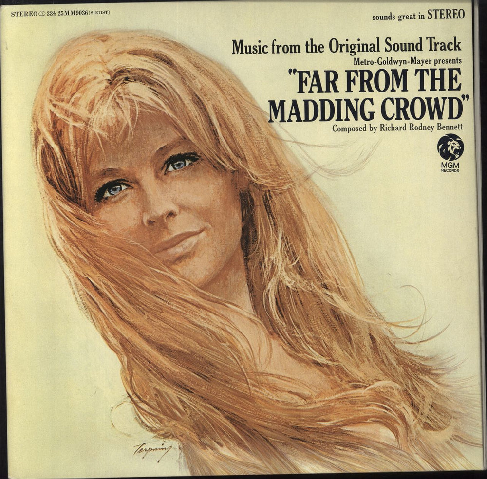 Richard Rodney Bennett Far From The Madding Crowd Japanese vinyl LP album (LP record) 25MM9036