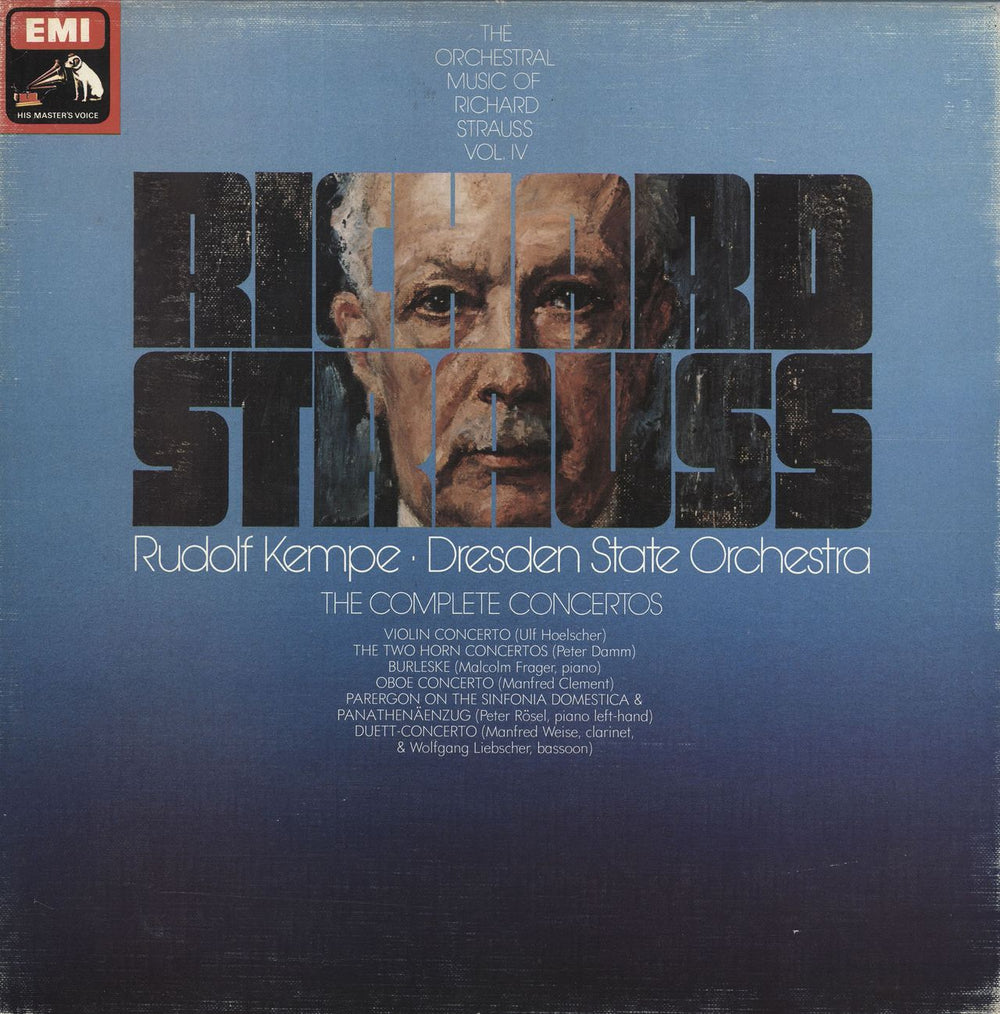 Richard Strauss Richard Strauss: The Complete Concertos UK Vinyl Box Set SLS5067