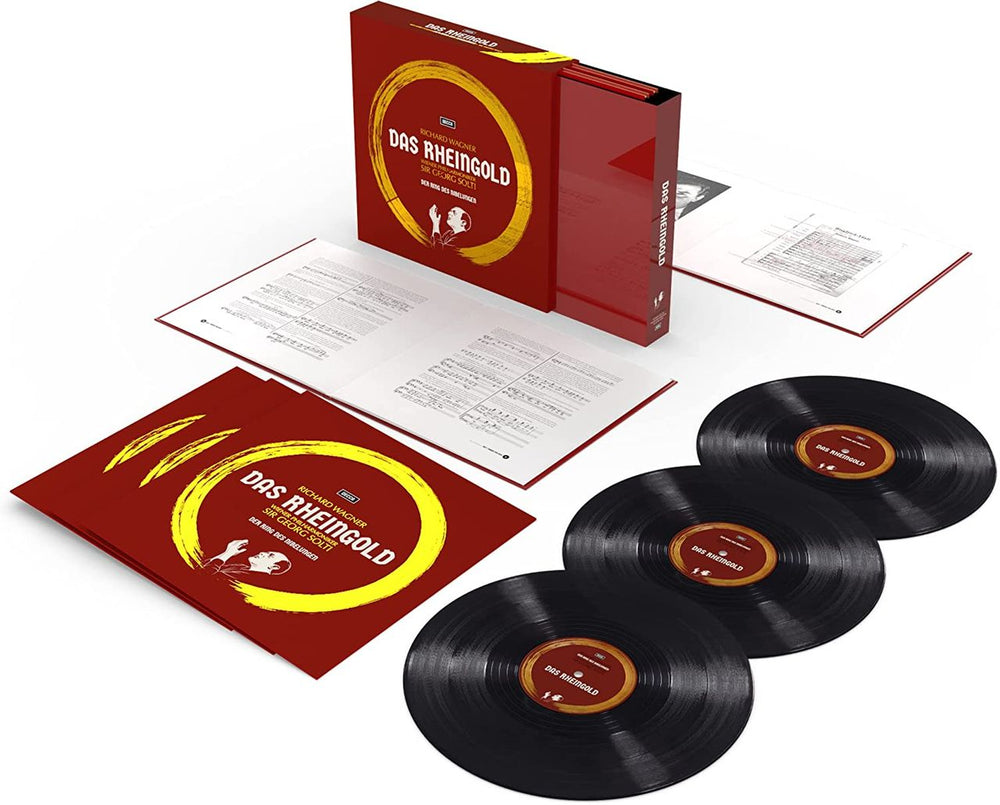 Richard Wagner Das Rheingold - Abbey Road Half Speed Mastered 3LP Box - Sealed UK Vinyl Box Set