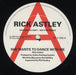 Rick Astley She Wants To Dance With Me UK Promo 12" vinyl single (12 inch record / Maxi-single) PT41290