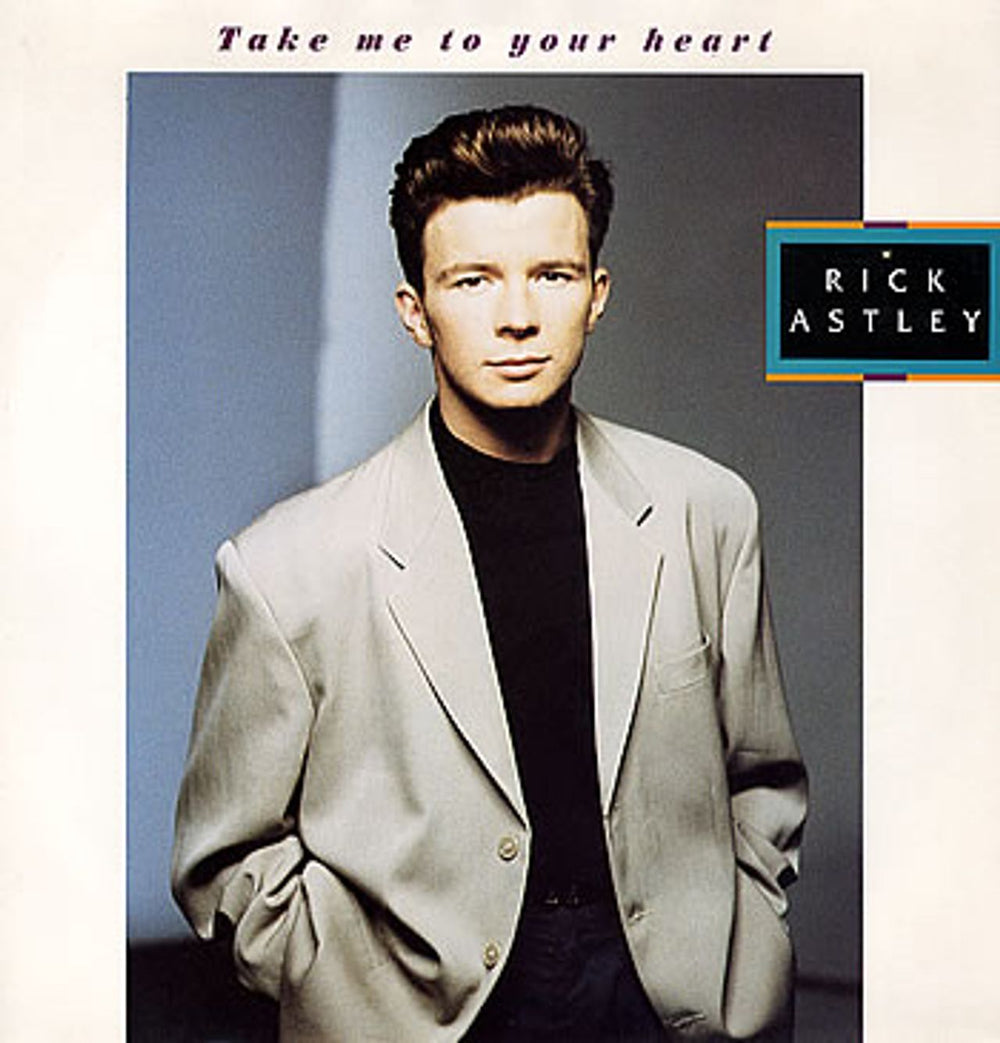 Rick Astley Take Me To Your Heart UK 12" vinyl single (12 inch record / Maxi-single) PT42574