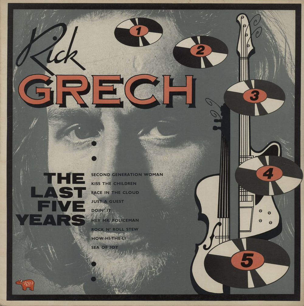 Rick Grech The Last Five Years UK vinyl LP album (LP record) 2394111