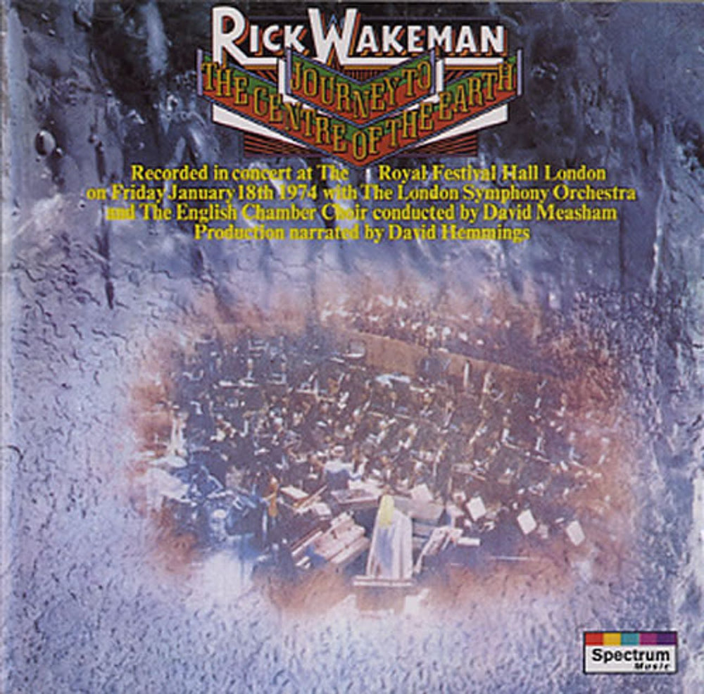 Rick Wakeman Journey To The Centre Of The Earth German CD album (CDLP) 5500612