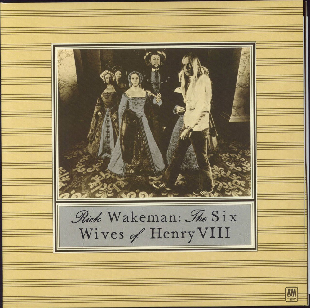 Rick Wakeman The Six Wives Of Henry VIII UK vinyl LP album (LP record) 5356248