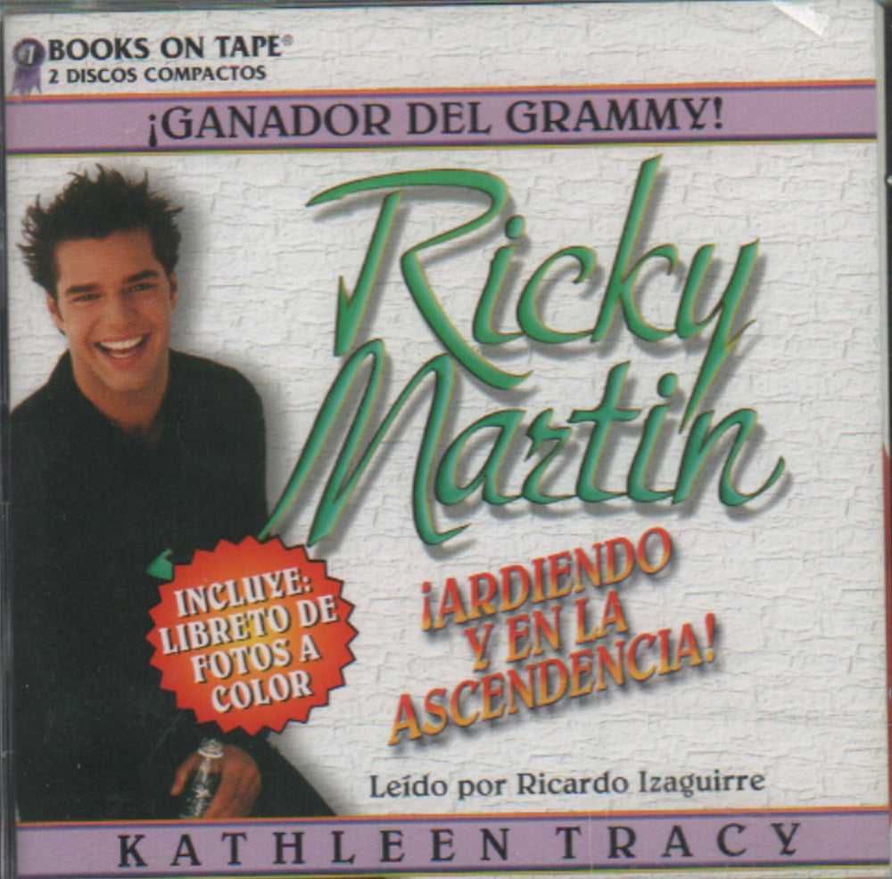 Ricky Martin Ardiendo Y En La Ascendencia Biography Mexican 2 CD album set (Double CD) ISBN0-7366-4637-X