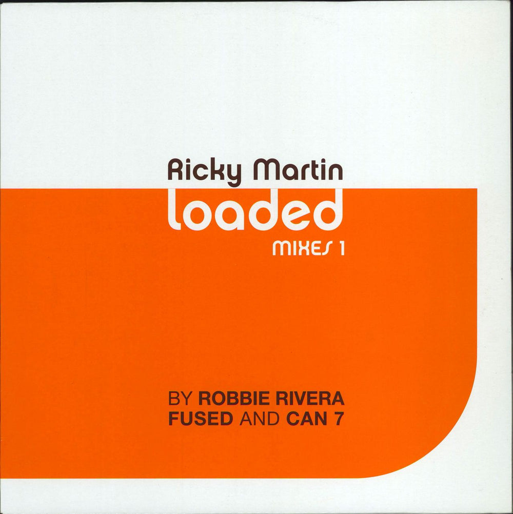 Ricky Martin Loaded - Mixes 1 UK Promo 12" vinyl single (12 inch record / Maxi-single) XPR2739