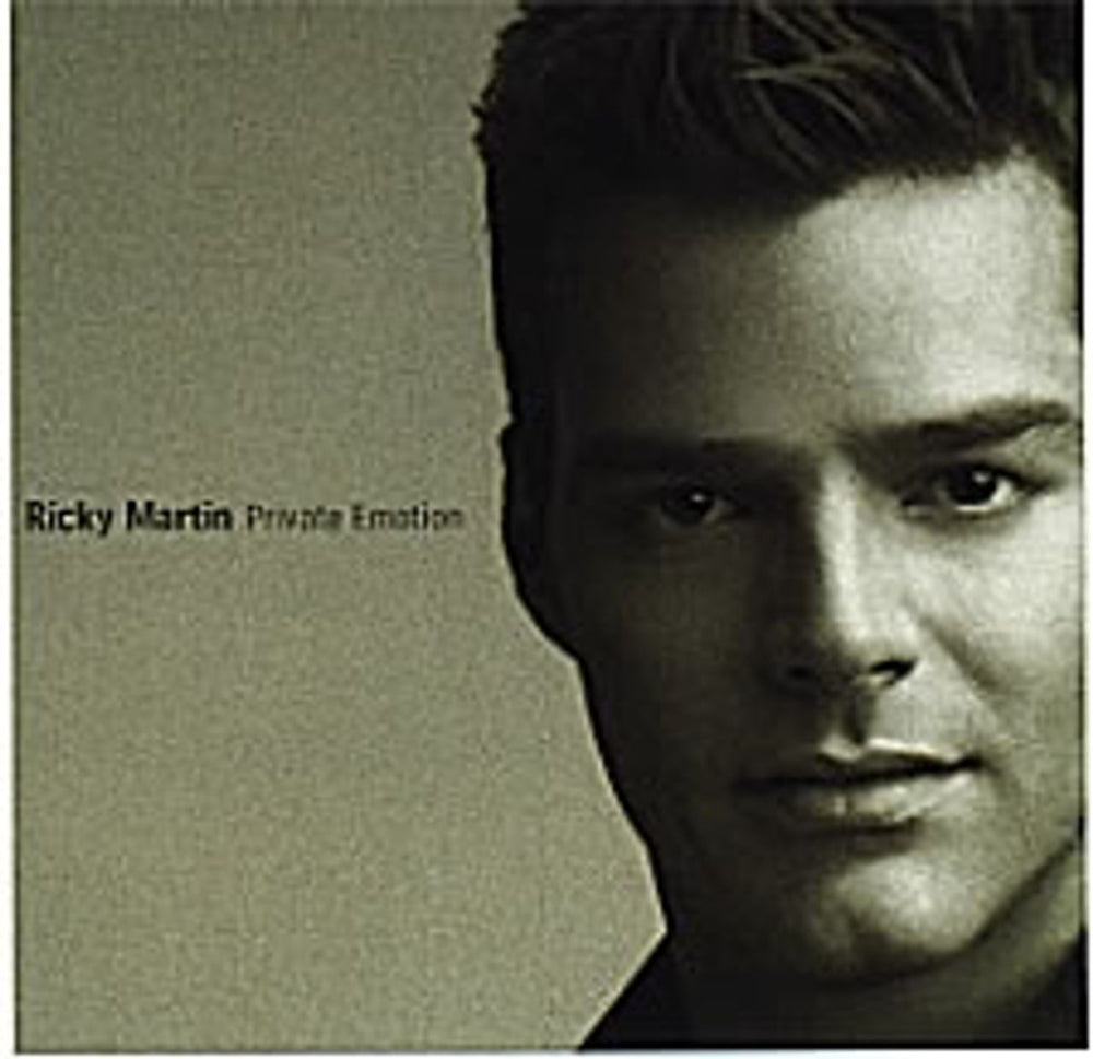 Ricky Martin Private Emotion US Promo CD single (CD5 / 5") CSK48929