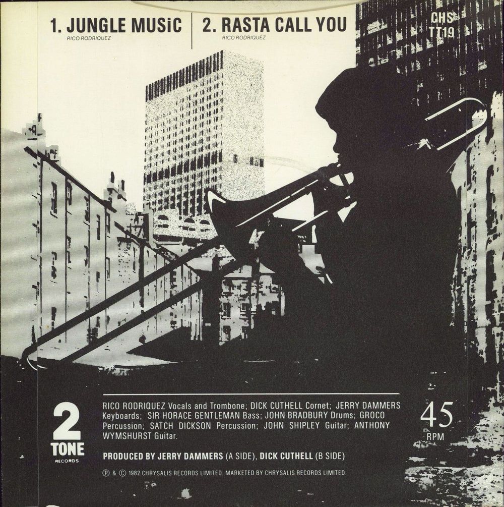 Rico Jungle Music - inj UK 7" vinyl single (7 inch record / 45)