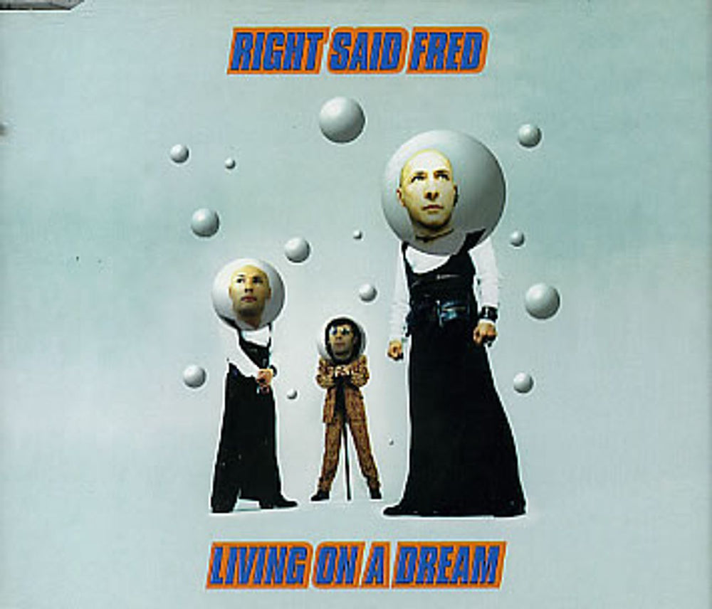 Right Said Fred Living On A Dream UK CD single (CD5 / 5") HVRD1