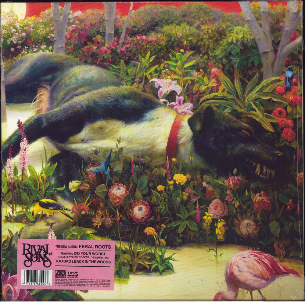 Rival Sons Feral Roots - Sealed UK 2-LP vinyl record set (Double LP Album) 573730-1